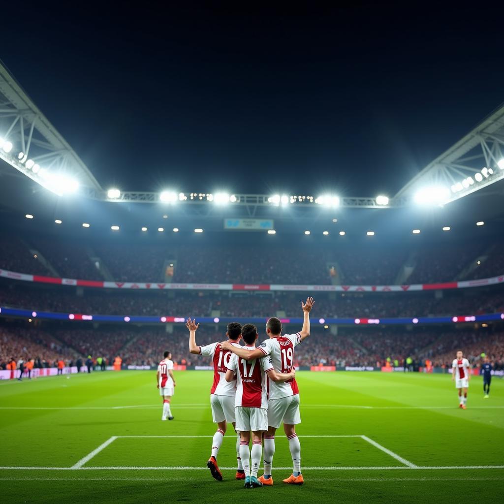 Ajax Amsterdam Thắng Lớn Tại Champions League