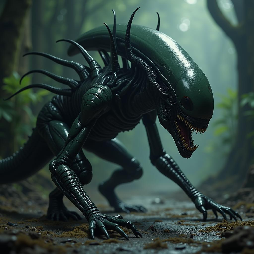 Alien tấn công nạn nhân