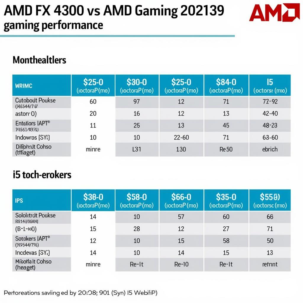 So sánh hiệu năng game giữa AMD FX 4300 và i5