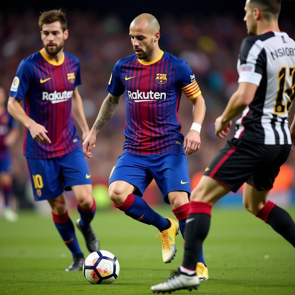 Andres Iniesta xuất sắc trong màu áo Barcelona