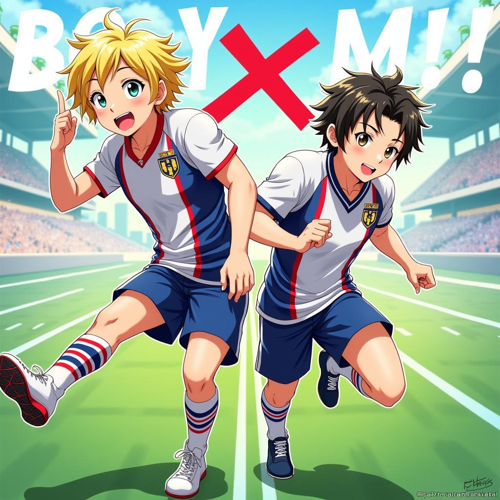 Anime Boy x Boy Lấy Cảm Hứng Từ Bóng Đá