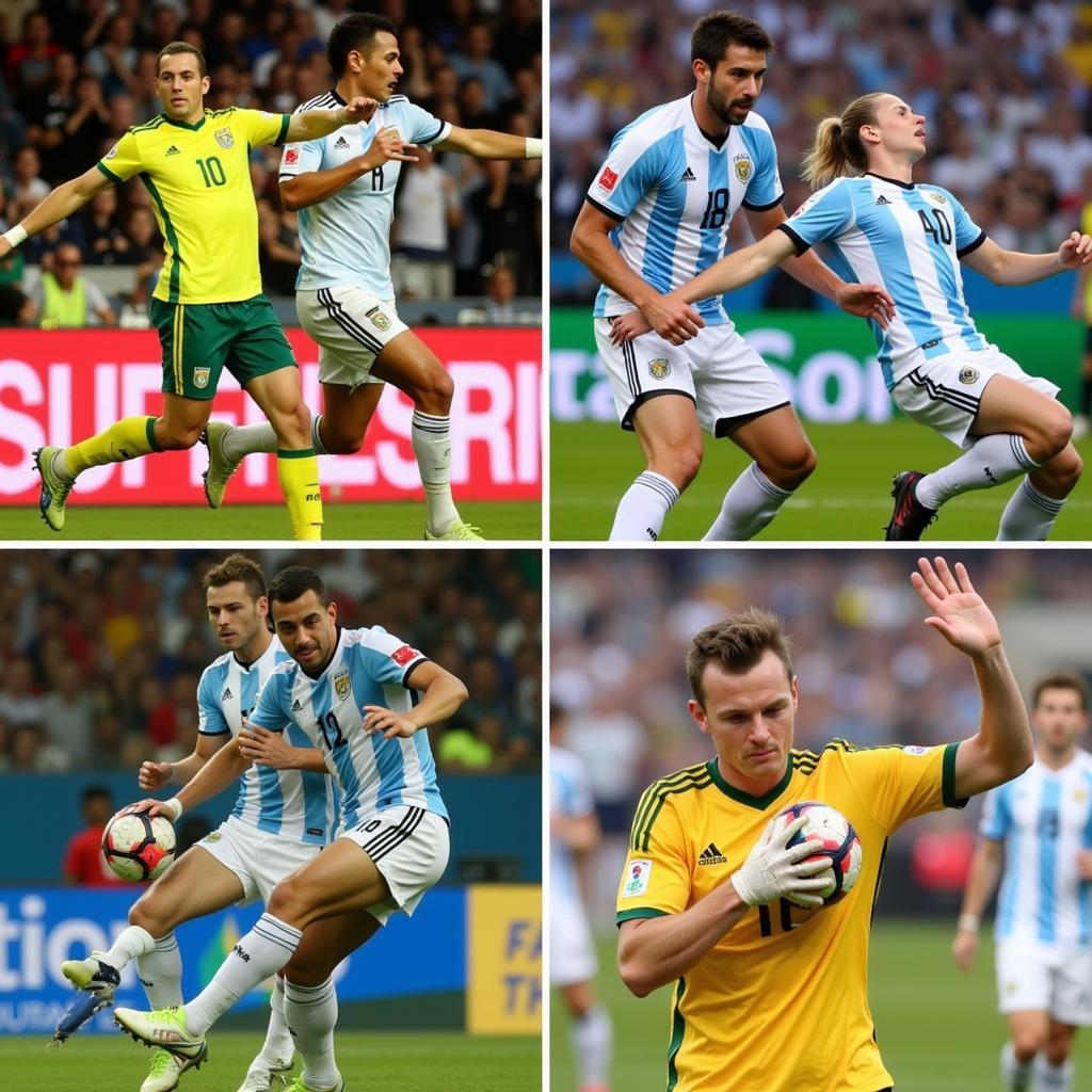 Lịch sử đối đầu Argentina vs Australia