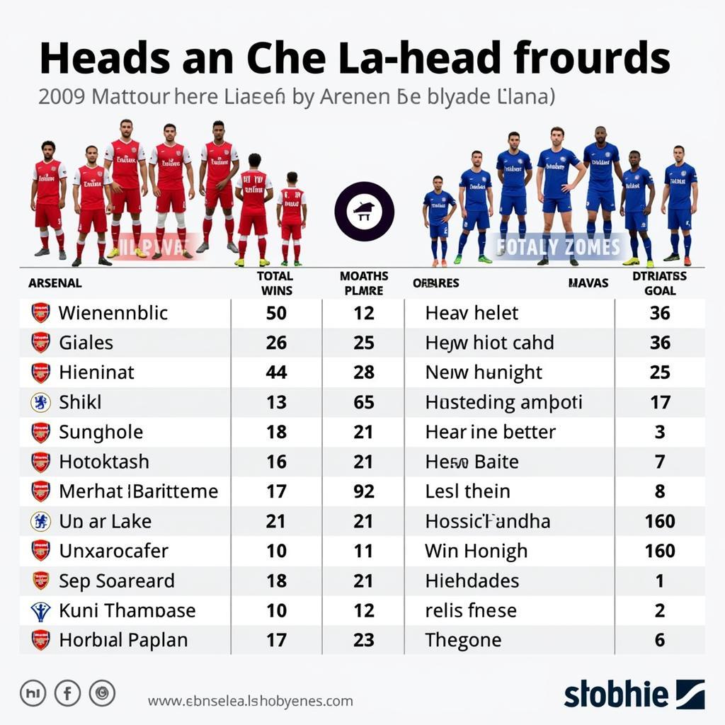 Lịch sử đối đầu Arsenal - Chelsea