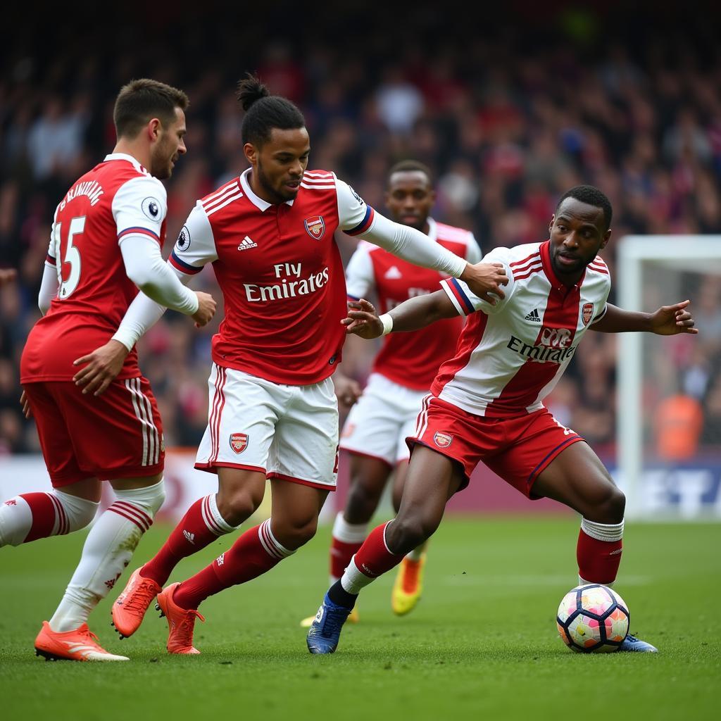 Arsenal tấn công Luton Town