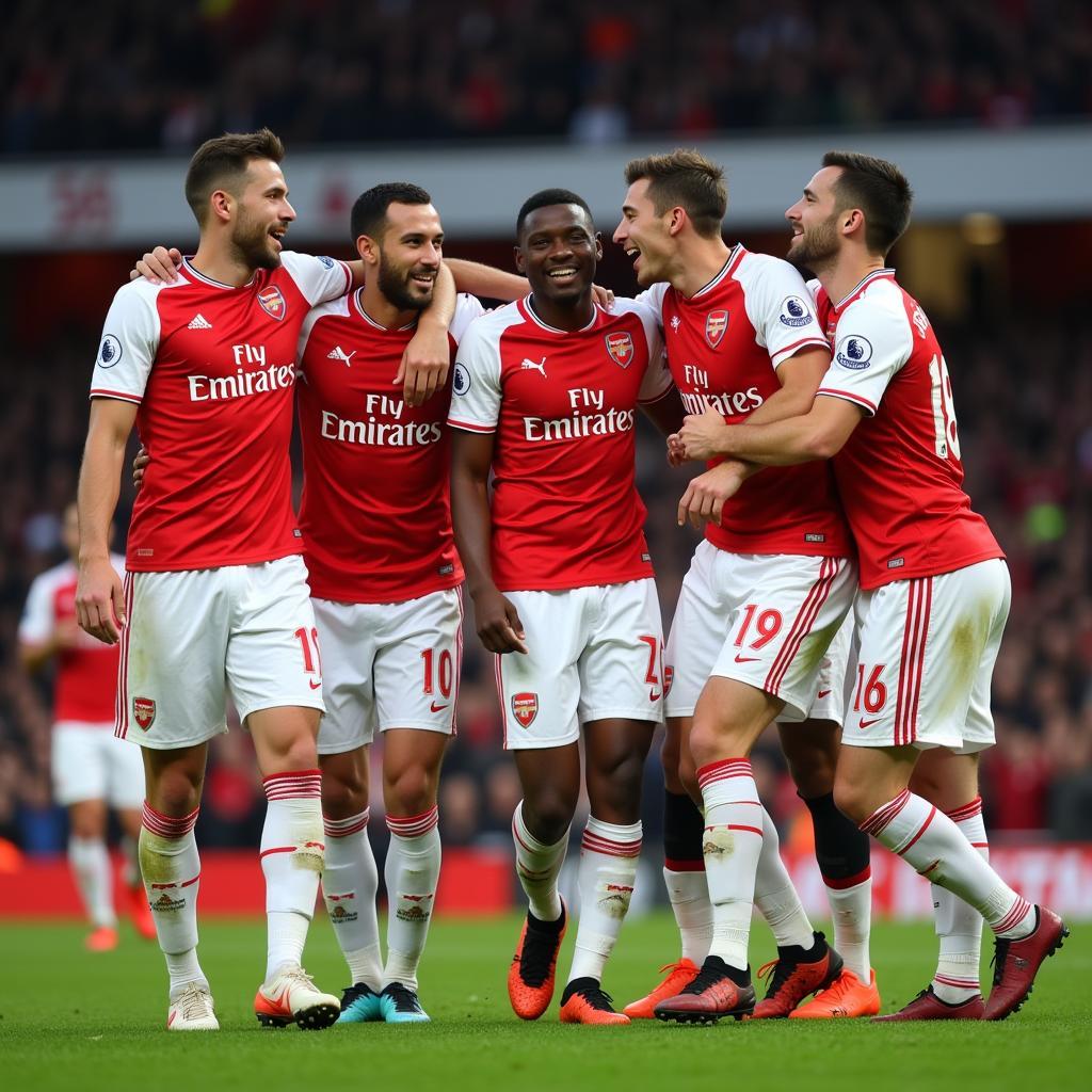 Arsenal giành chiến thắng trận gần nhất