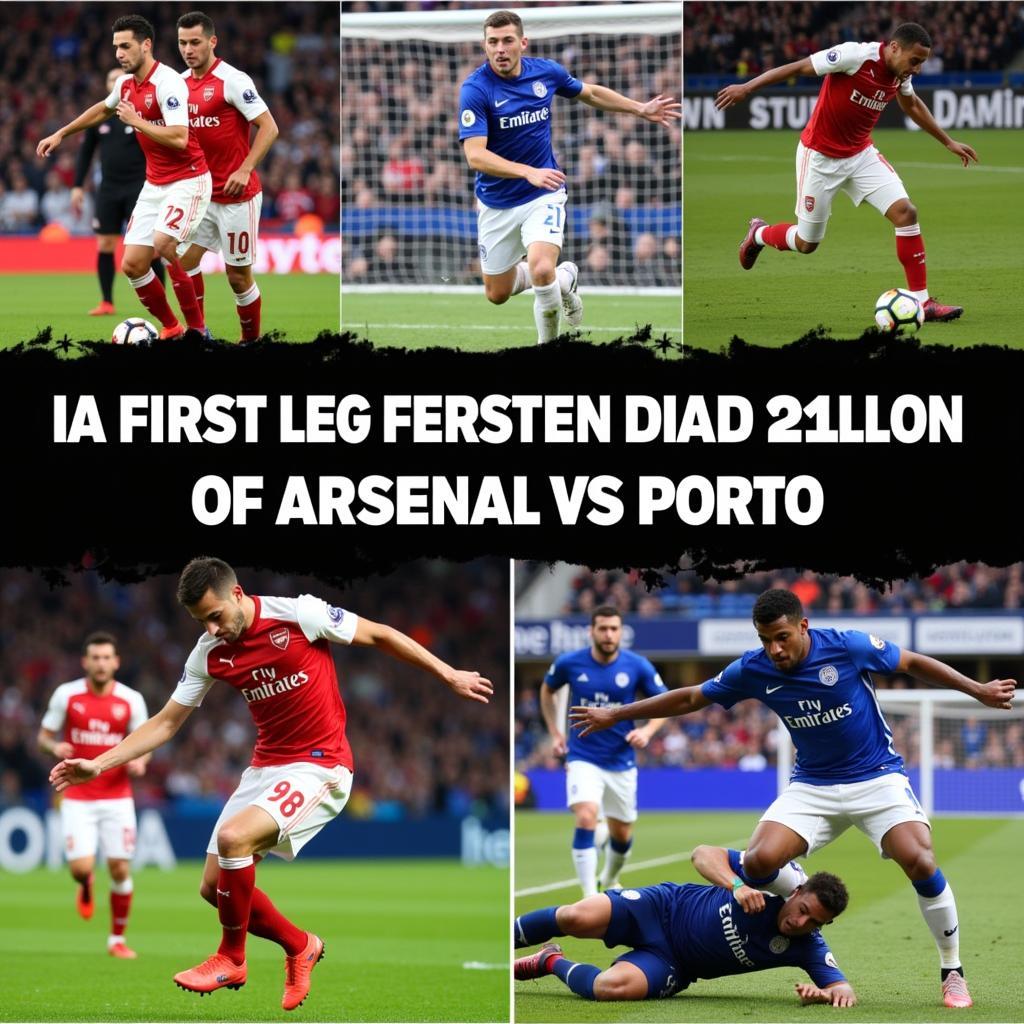 Highlights trận lượt đi Arsenal vs Porto