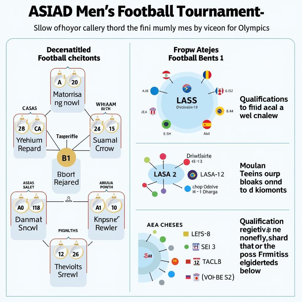 ASIAD bảng đấu bóng đá: Luật lệ và cách thức thi đấu