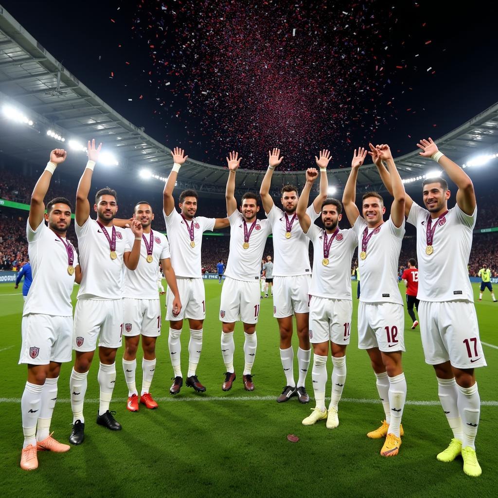 Qatar nâng cao chức vô địch Asian Cup 2019