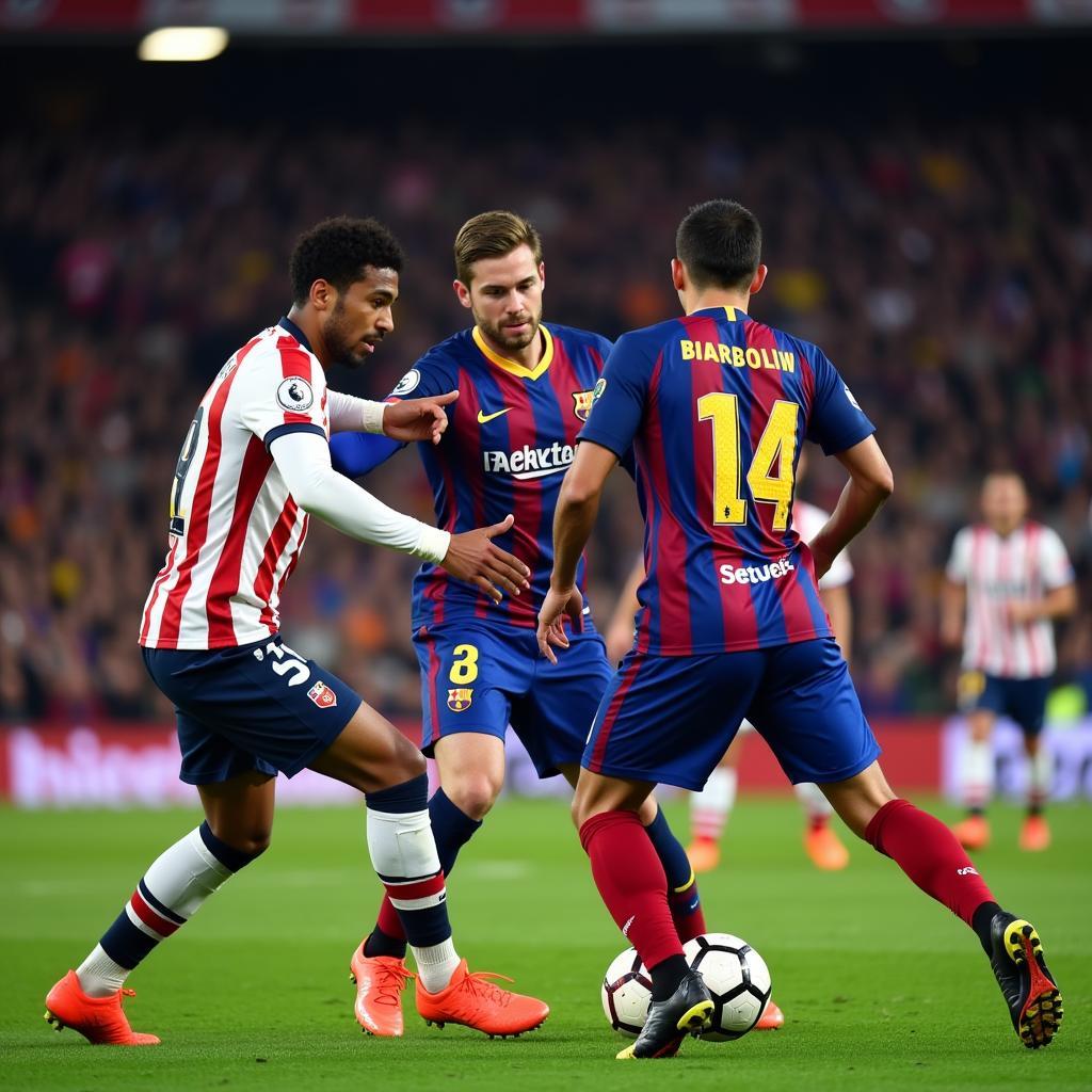 Atlético Madrid chặn đứng Barcelona