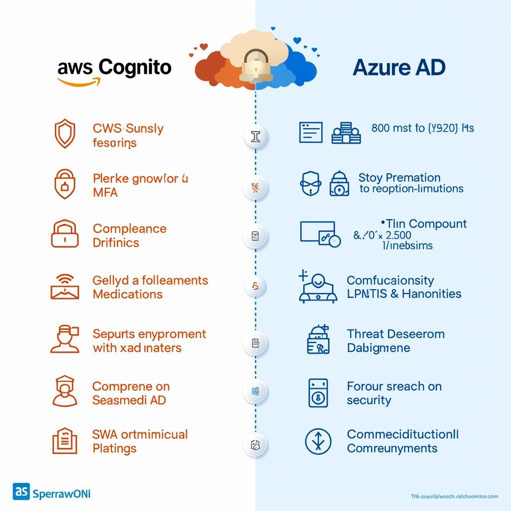 Các tính năng bảo mật của AWS Cognito và Azure AD