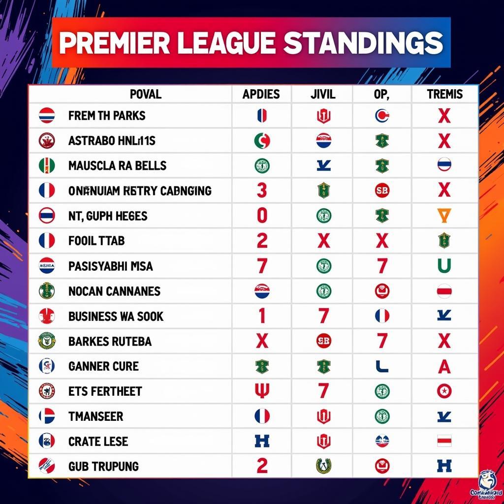 Premier League Table After Last Night's Matches