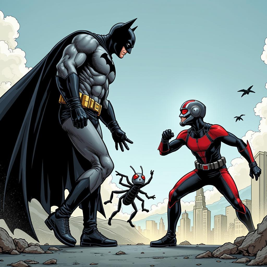 Batman đối đầu Ant-Man