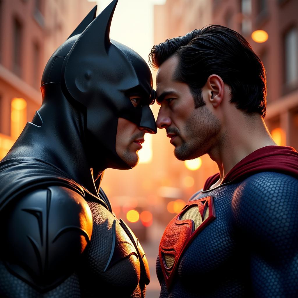 Batman v Superman: The Iconic Clash