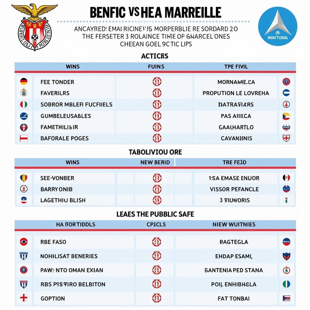 Lịch sử đối đầu giữa Benfica và Marseille