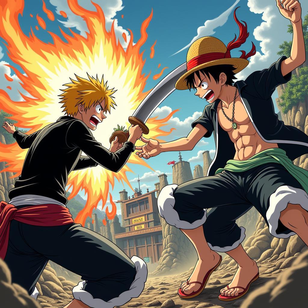 Bleach vs One Piece 3.3: Đối Đầu Kịch Tính