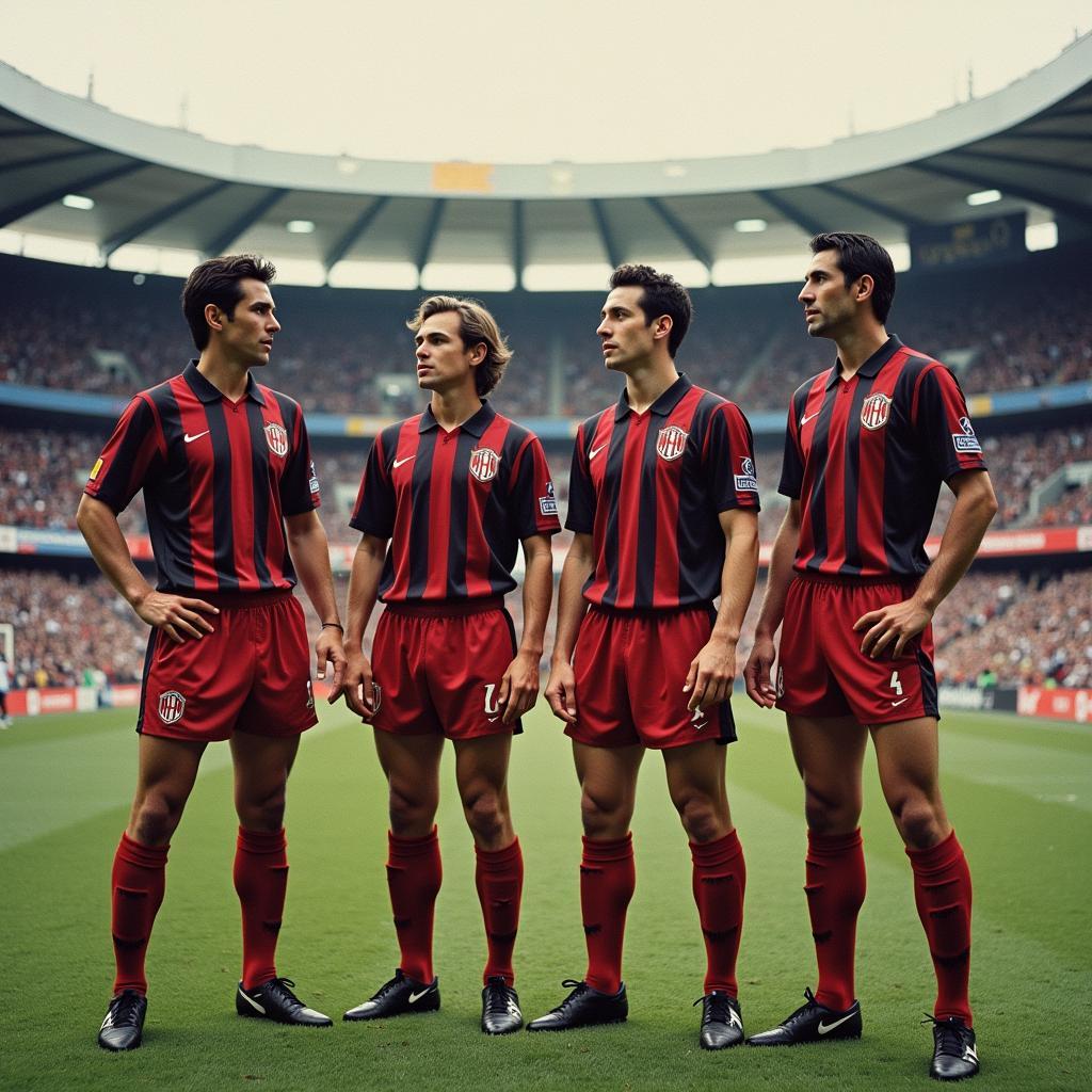 Bộ tứ phòng ngự huyền thoại AC Milan