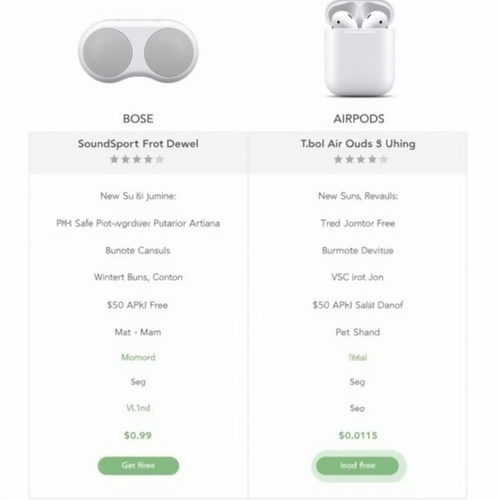 Bose Soundsport Free vs Airpods: Giá cả