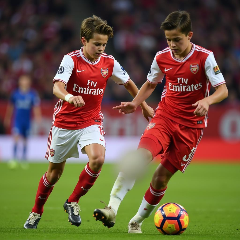 Brooklyn Beckham Thi Đấu Cho Đội Trẻ Arsenal