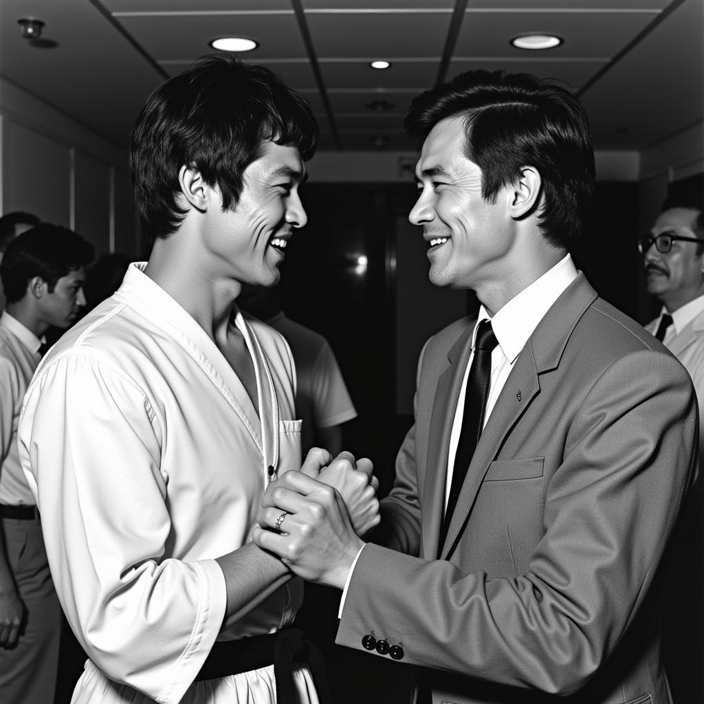 Bruce Lee và Robert Wall, di sản võ thuật