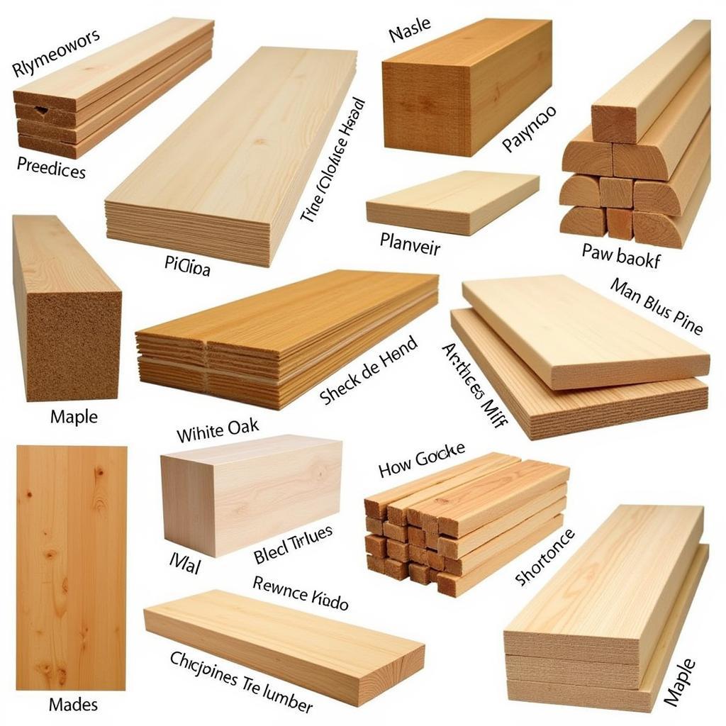 Các loại Lumber phổ biến