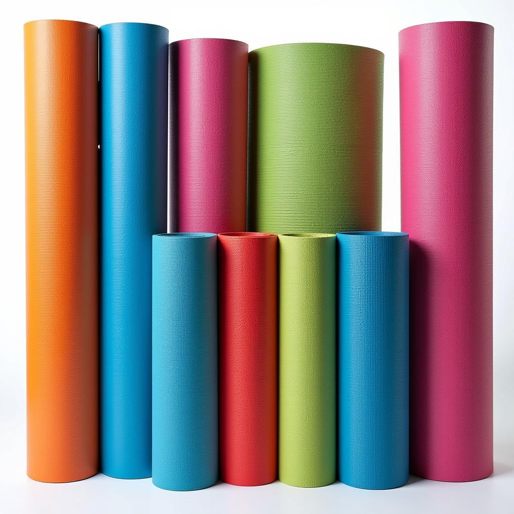 Các loại yoga mat đa dạng