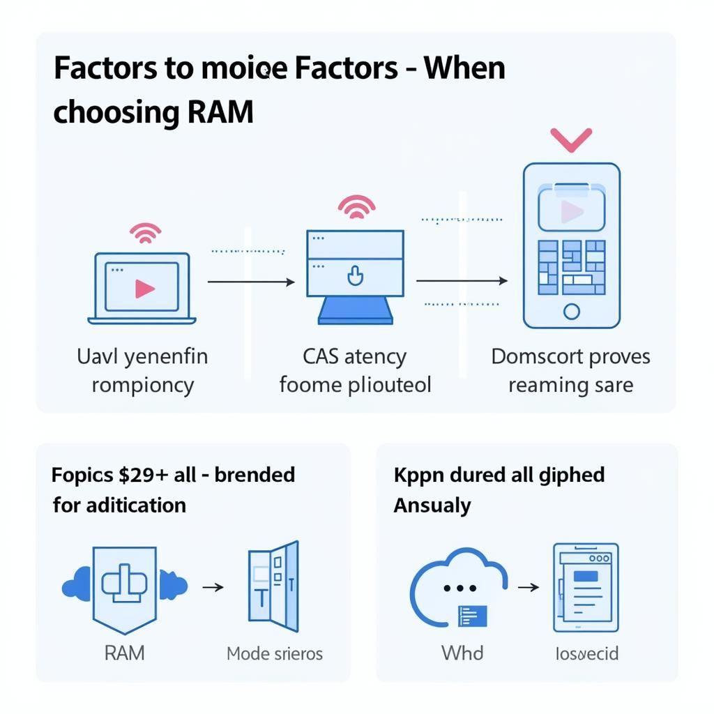 Các Yếu Tố Cần Xem Xét Khi Lựa Chọn RAM