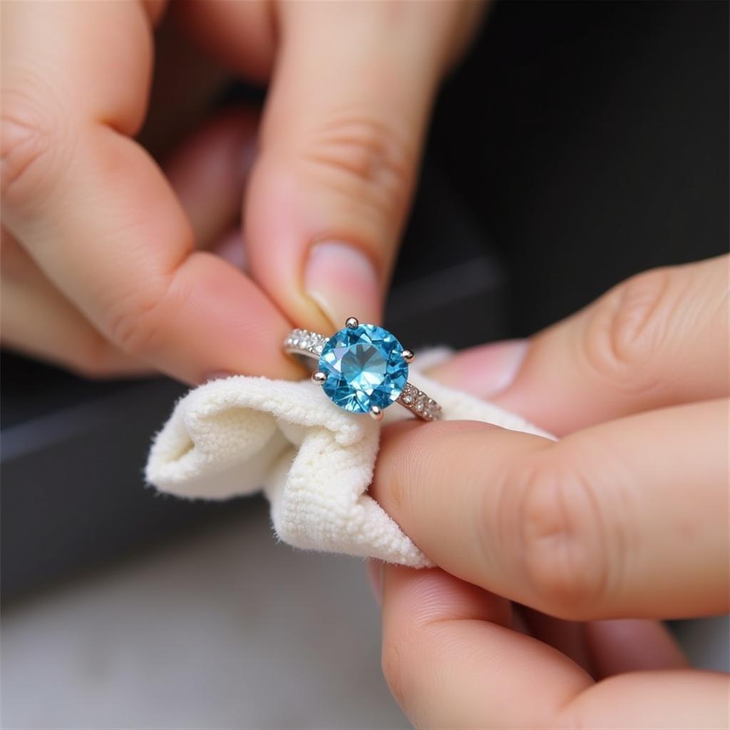 Cách Bảo Quản Đá Topaz Xanh