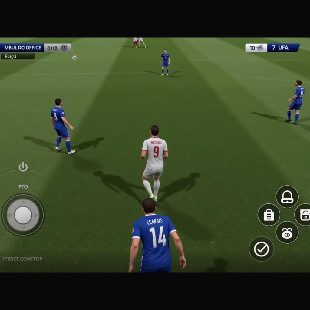 Cách điều khiển cầu thủ trong FIFA Online 4