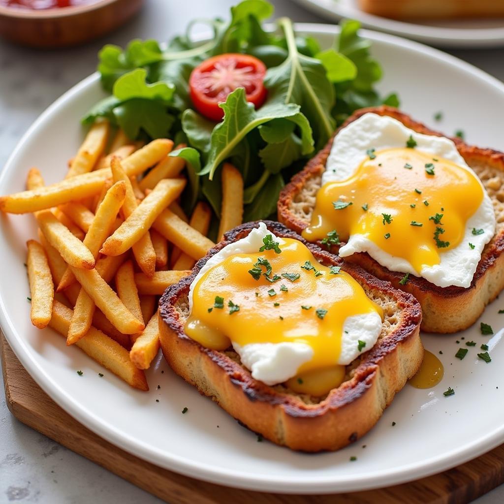 Cách thưởng thức Croque Monsieur và Croque Madame