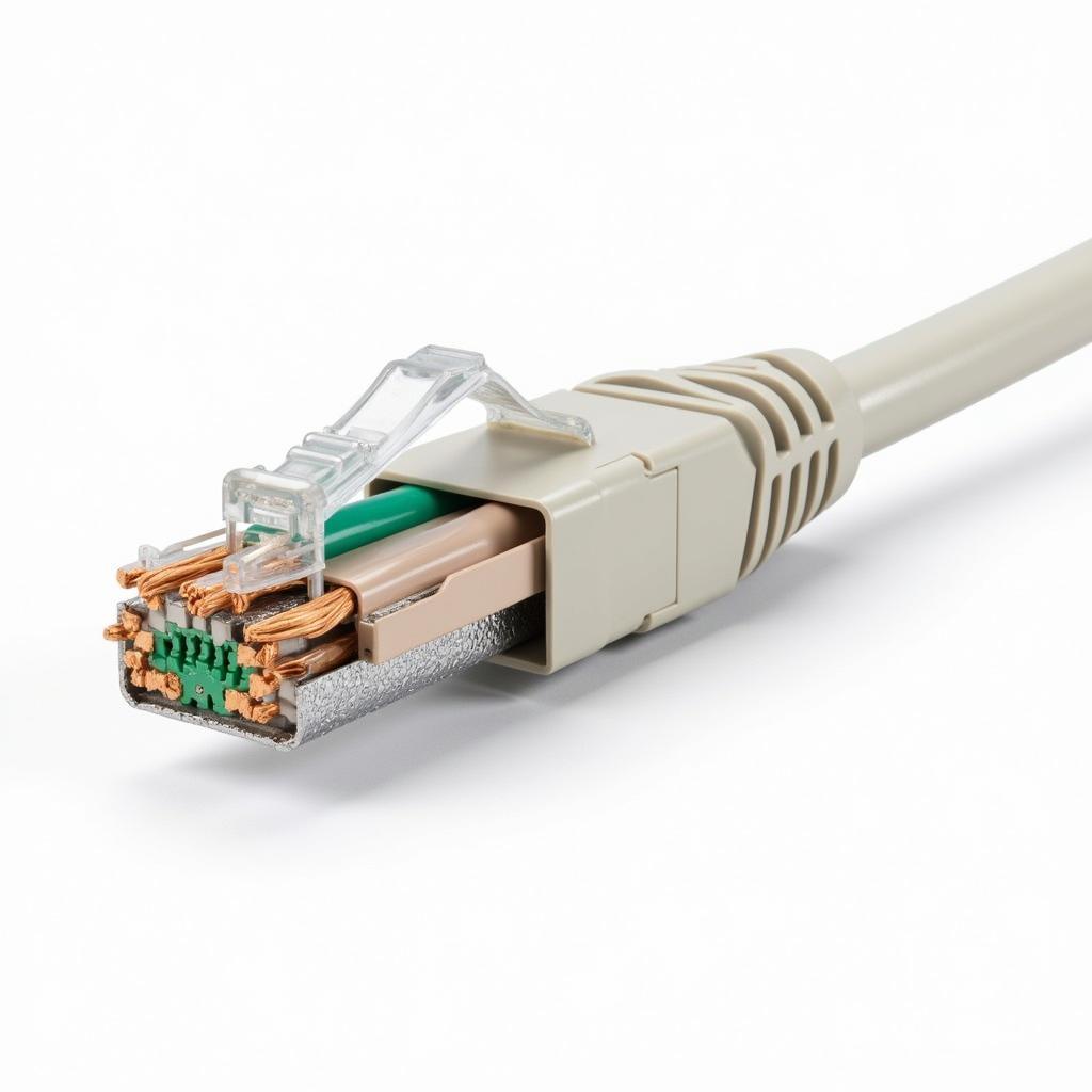 Cấu tạo cáp mạng Cat5e FTP