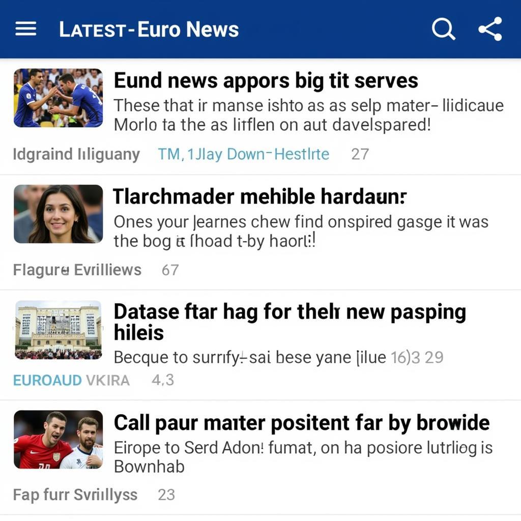 Euro news updates