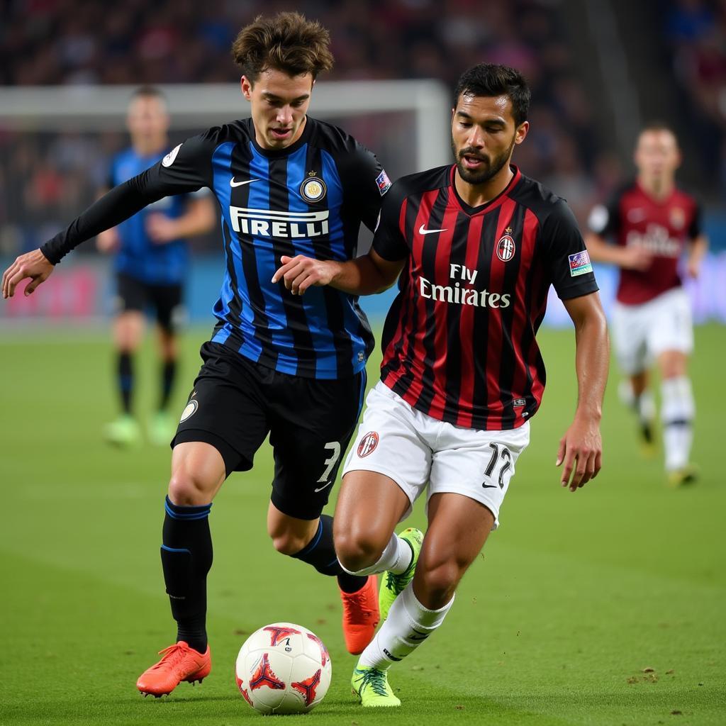 Cầu thủ chủ chốt trong trận derby Milan