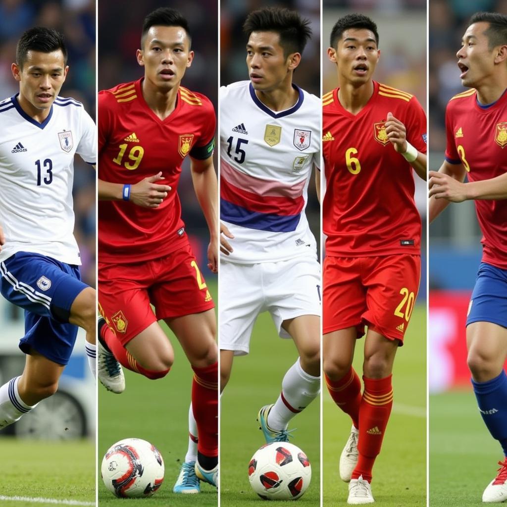 Cầu thủ nổi bật của U23 Việt Nam và U23 Thái Lan