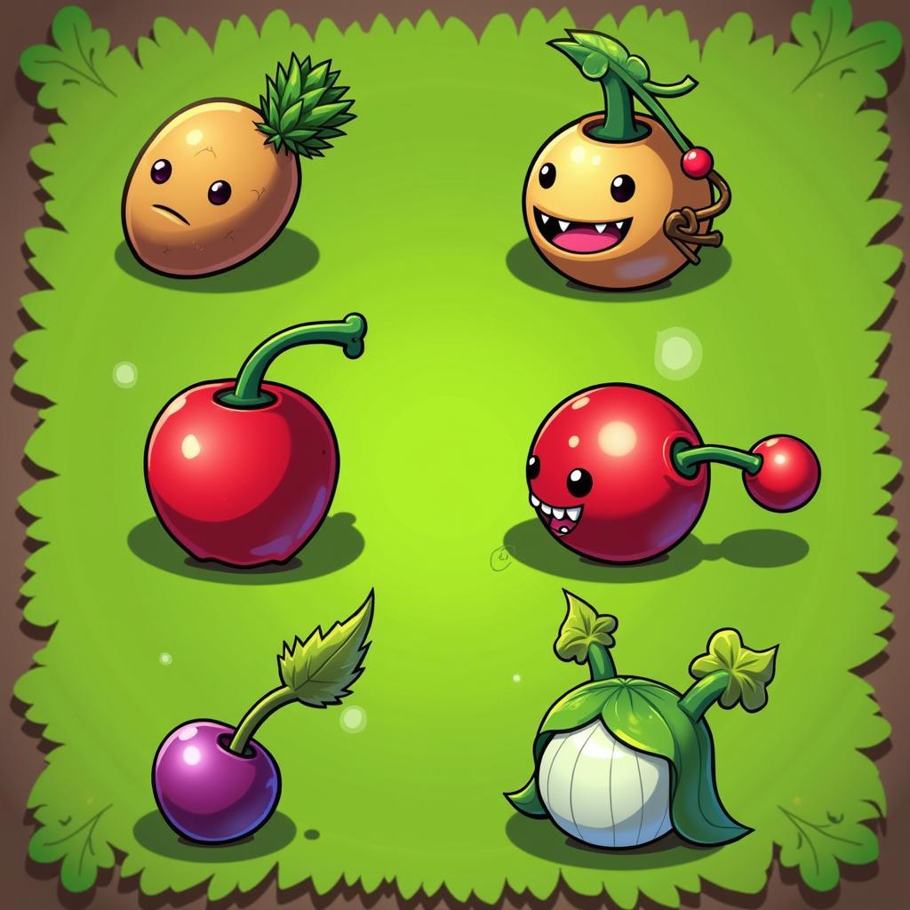 Cây trồng hỗ trợ trong Plants vs Zombies