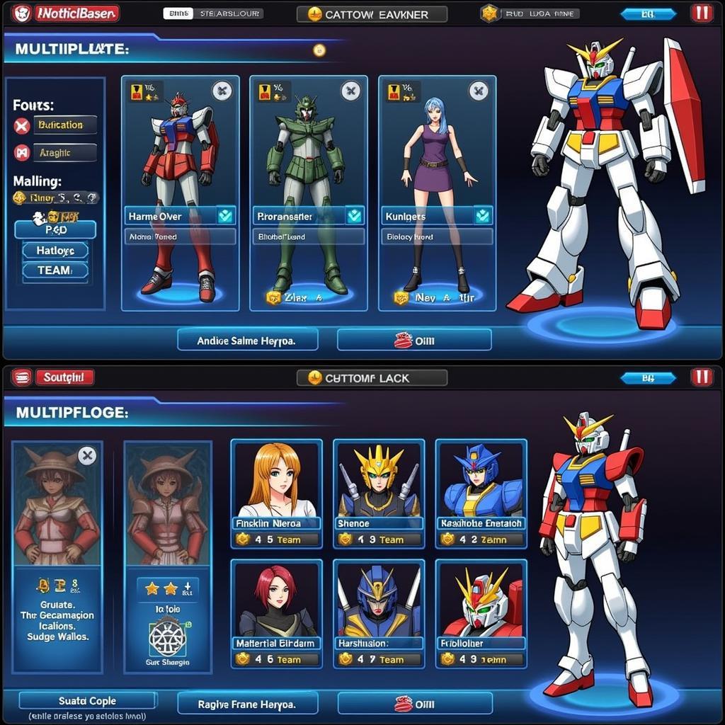 Chế độ đa người chơi trong Gundam Extreme Vs. Full Boost