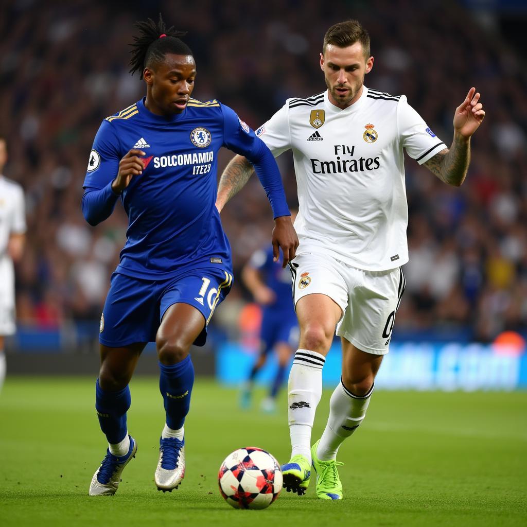 Chelsea đối đầu Real Madrid