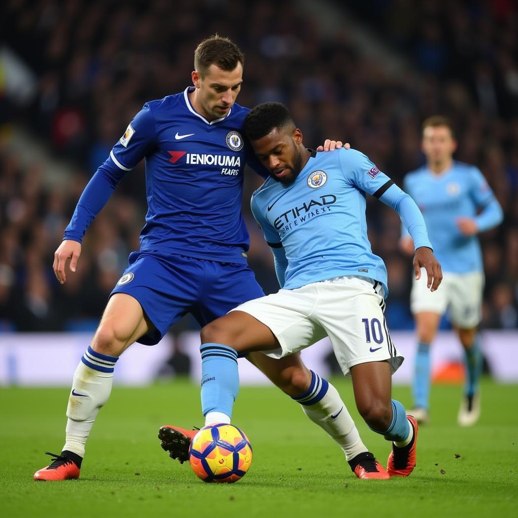 Chelsea vs Man City: Hàng Tiền Vệ Quyết Liệt