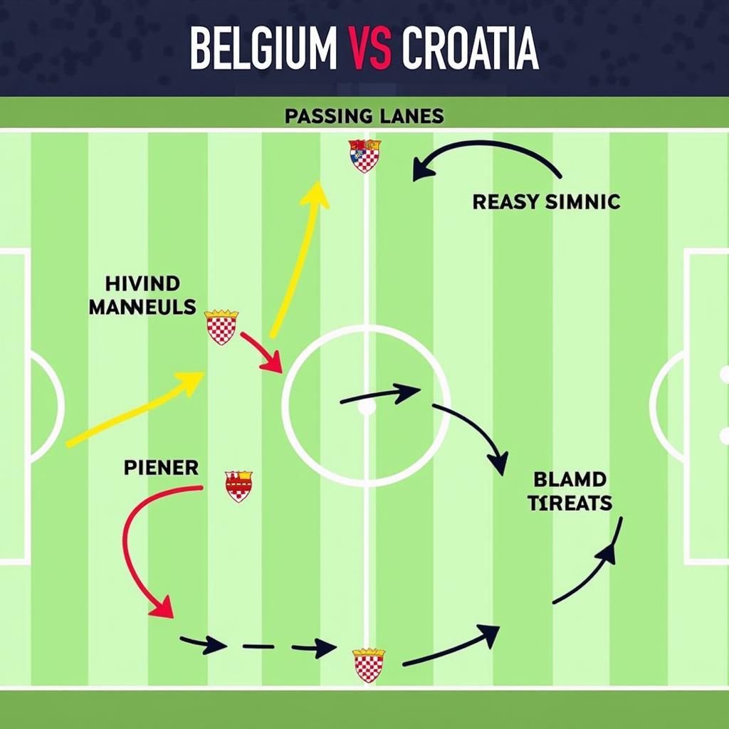 Tactical Analysis: Belgium vs Croatia