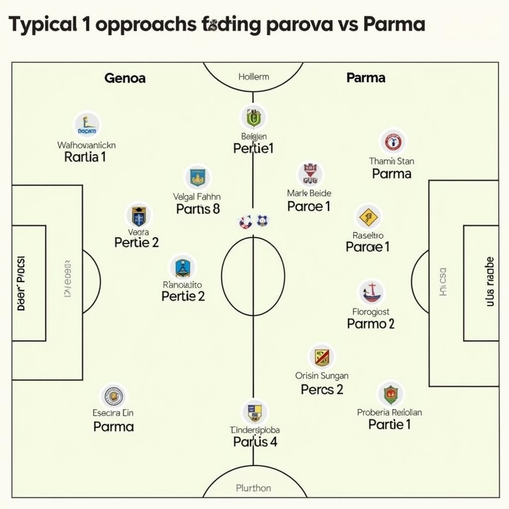 Chiến thuật Genoa vs Parma