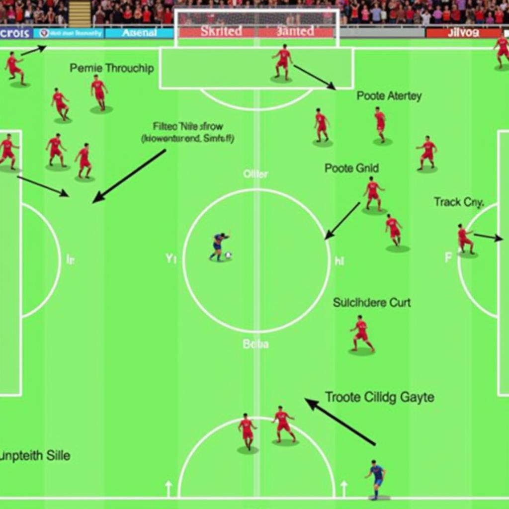 Chiến thuật MU vs Arsenal