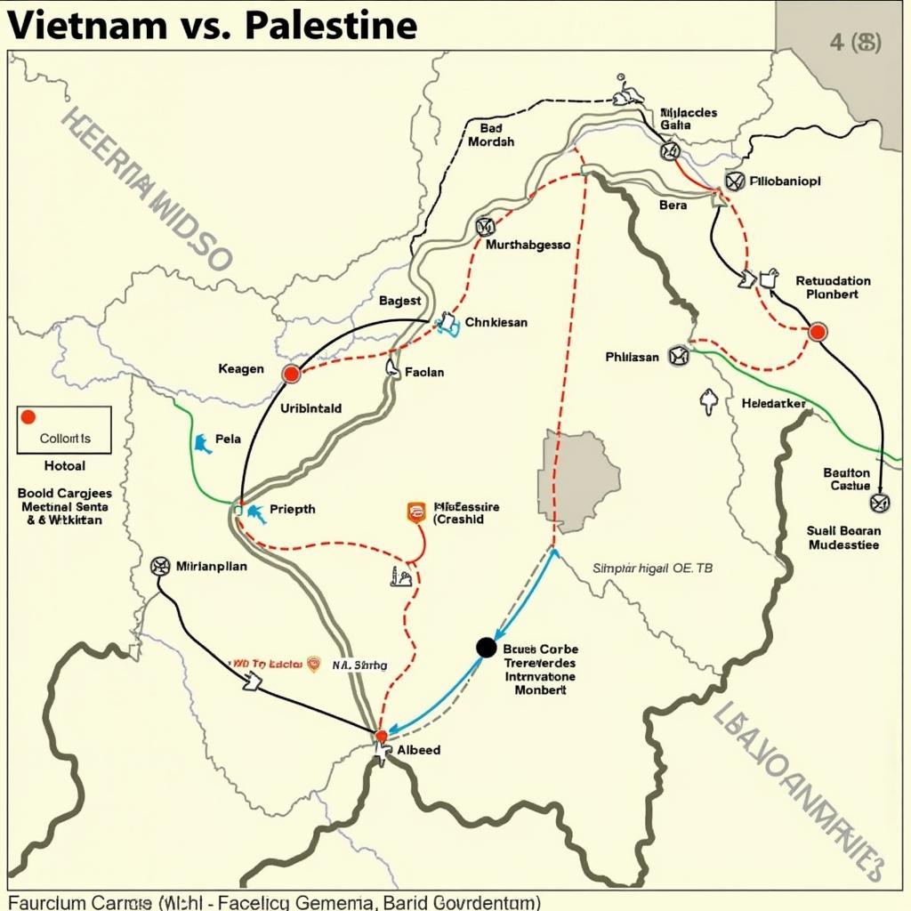 Chiến thuật Việt Nam vs Palestine