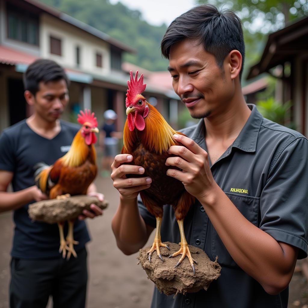 Chợ gà đá Hóc Môn