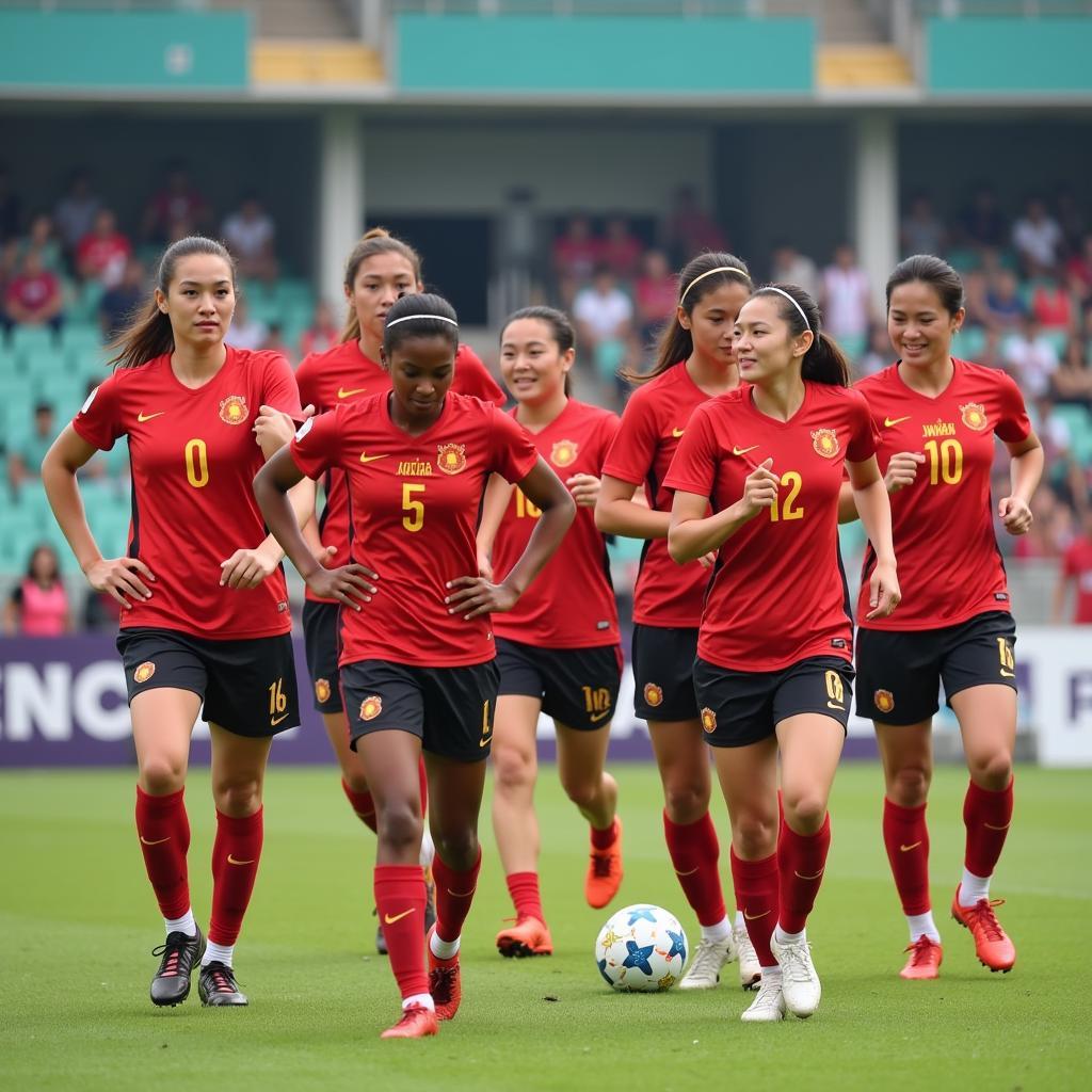 Vietnam Women's Football Team: Aiming for Gold at SEA Games 32