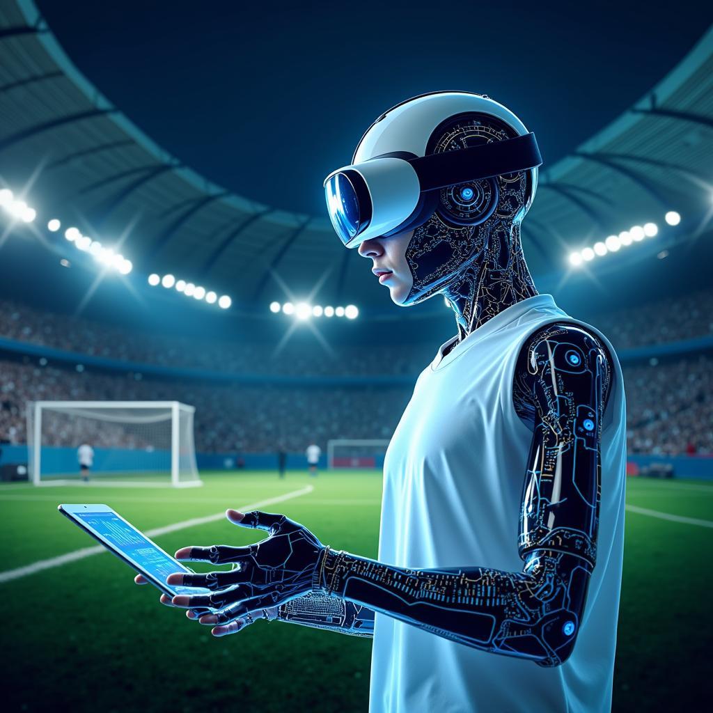 Advanced football analytics with AI and VR technology