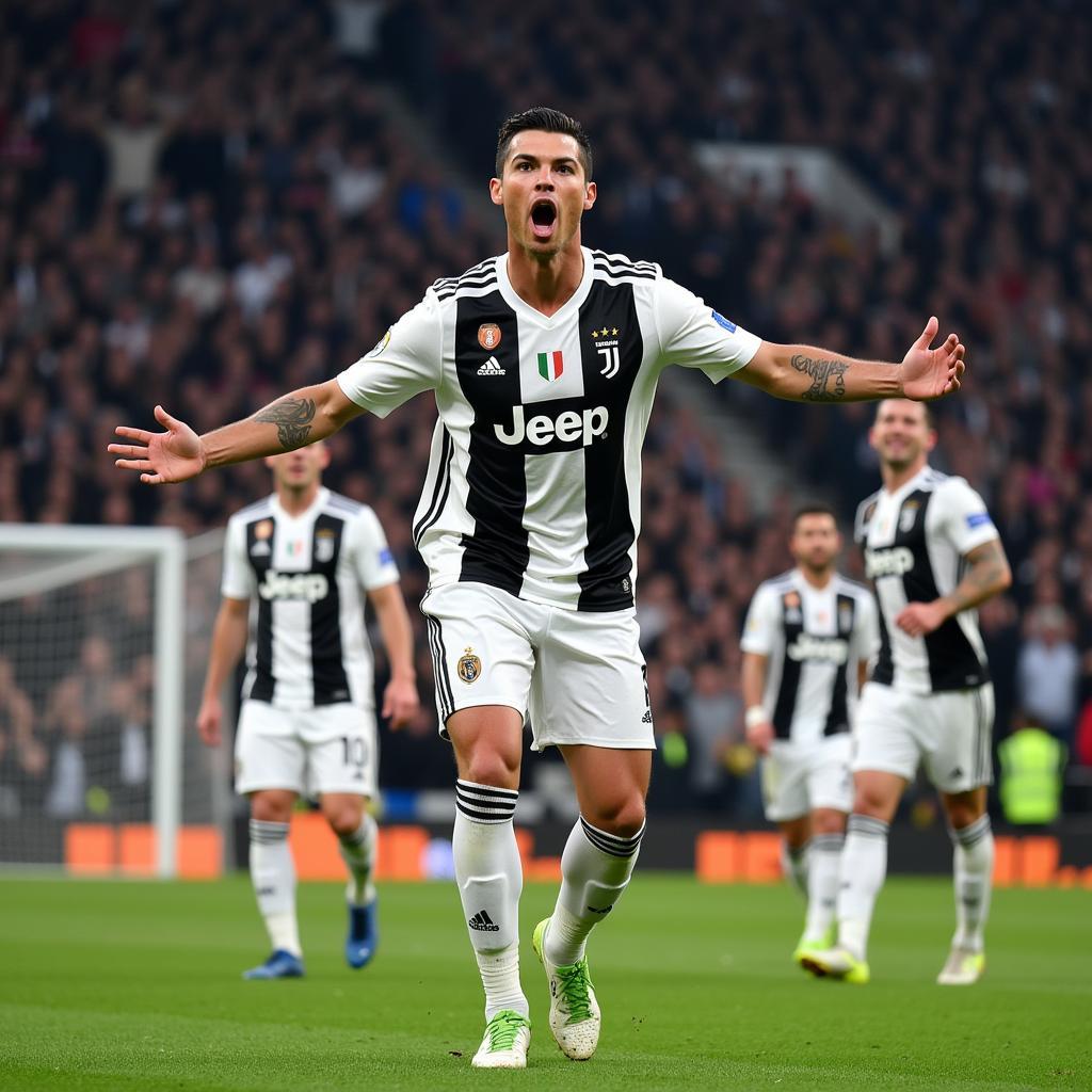 Cristiano Ronaldo chuyển nhượng sang Juventus