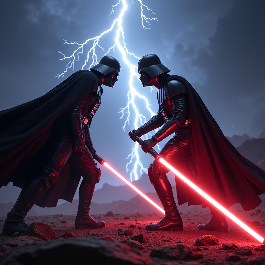 Cuộc chiến đỉnh cao giữa Starkiller và Darth Vader