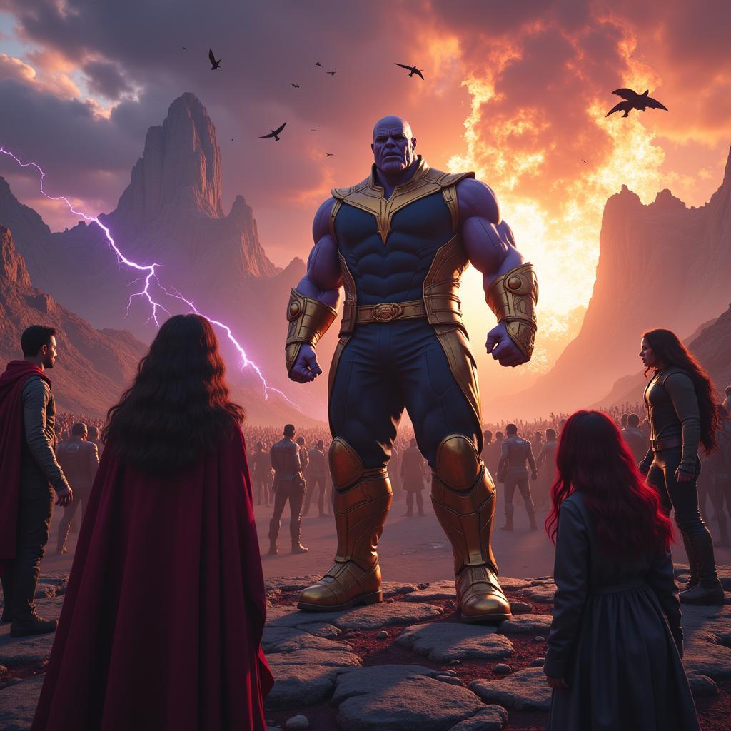 Cuộc Chiến Vô Cực: Avengers đối đầu Thanos