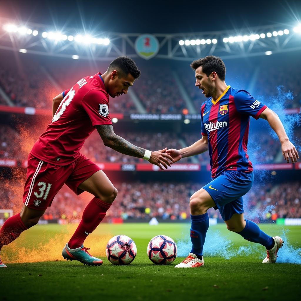 Cuộc đối đầu đỉnh cao Liverpool vs Barca