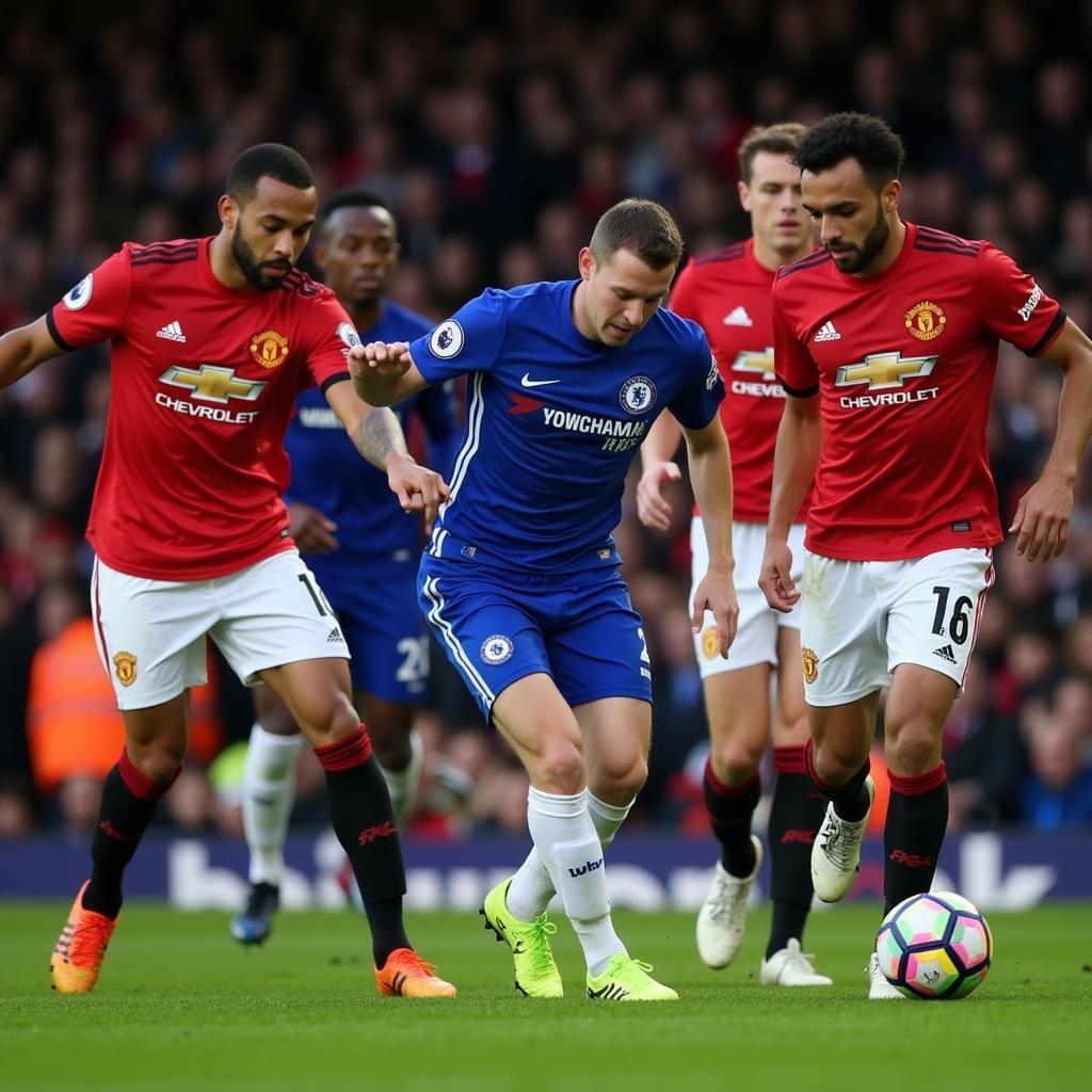 Cuộc đua tam điểm: Manchester United vs Chelsea