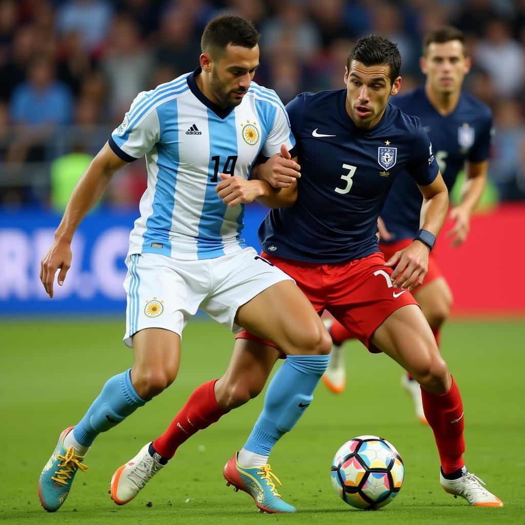 Cường Độ Trận Argentina vs France